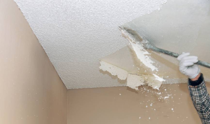 Popcorn Ceiling Removal